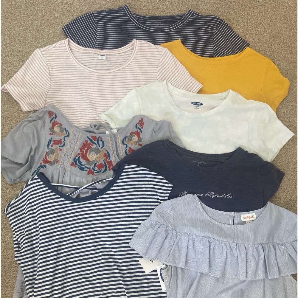 Short sleeve shirts bundle of 8